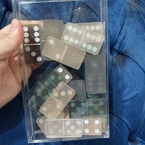 Dominoes Game ??? In A Clear Box Fun Games